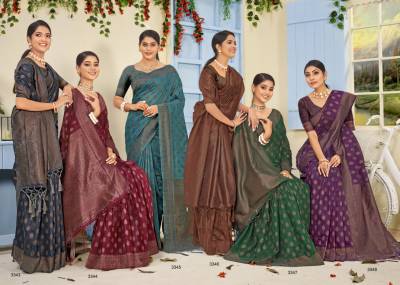 Royal By Sangam Print Cotton Festive Wear Saree Collection